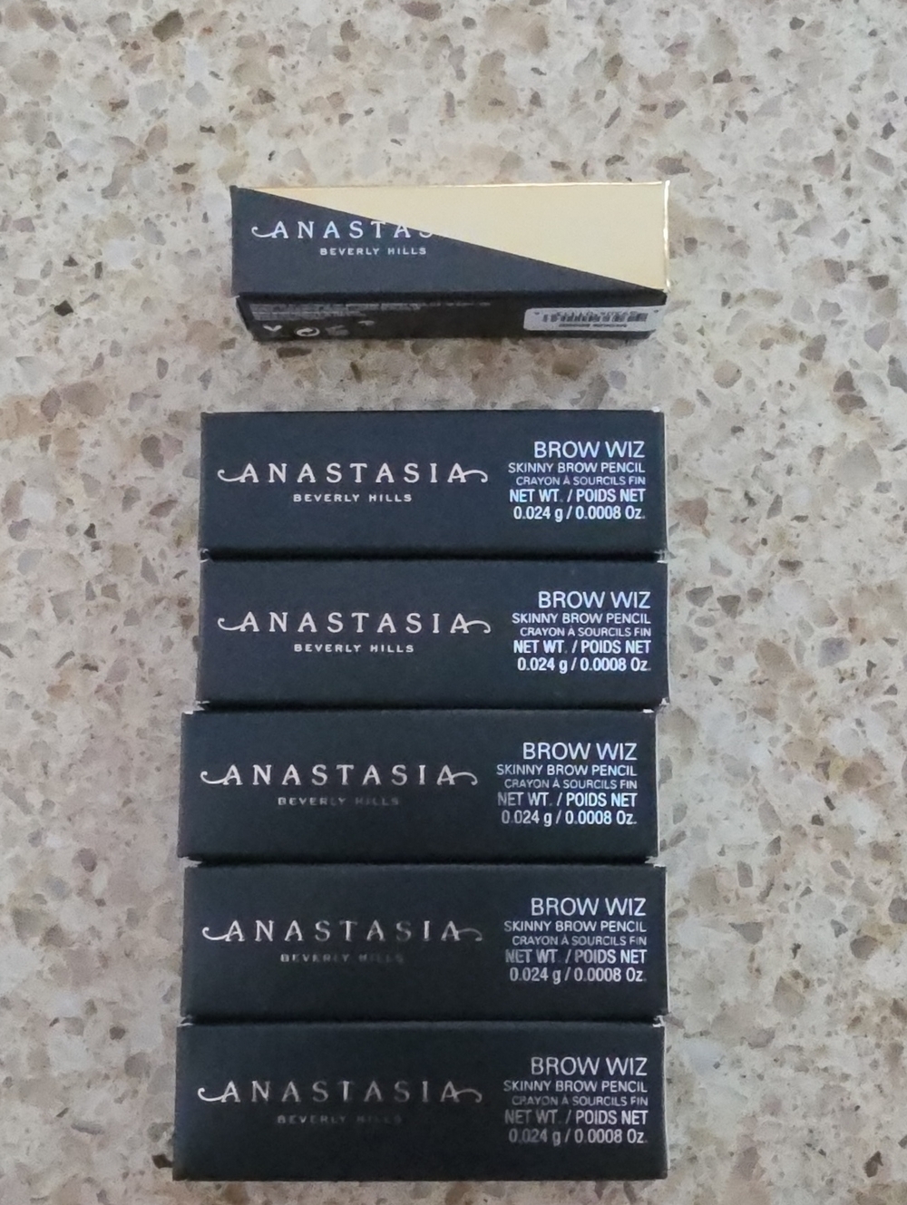 Five Anastasia Brow Wiz with Bonus Dipbrow Gel